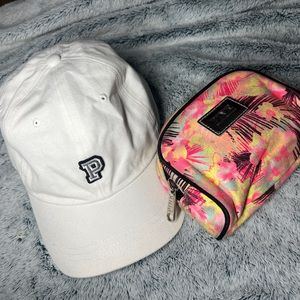 PINK Baseball Cap & Mini Bag